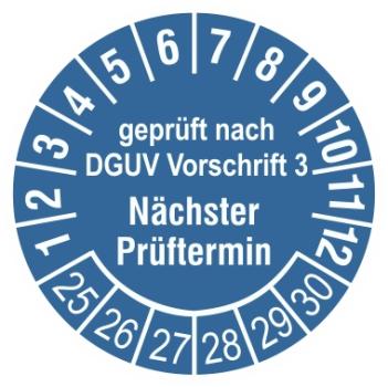 Prüfplaketten PL-822